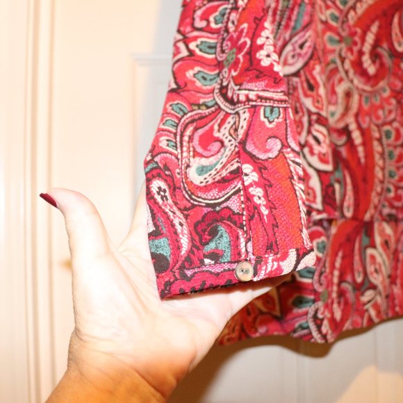 J Jill Paisley Tunic - Picture 4 of 8